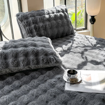 ラビットタッチ 枕カバー （48×74cm・2枚セット）